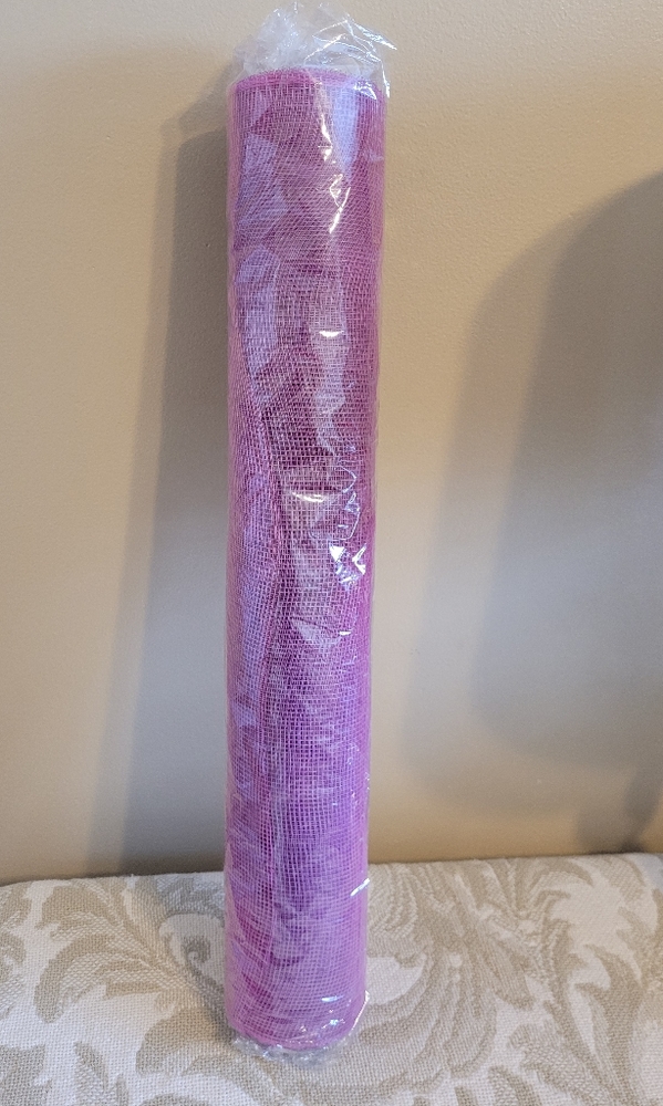 Deco Mesh Ribbon 21" Inch Wide Roll Wreath Craft Wrap NEW